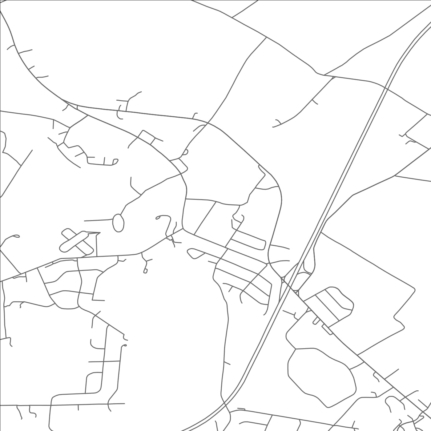 ROAD MAP OF SCOTLAND, PENNSYLVANIA BY MAPBAKES