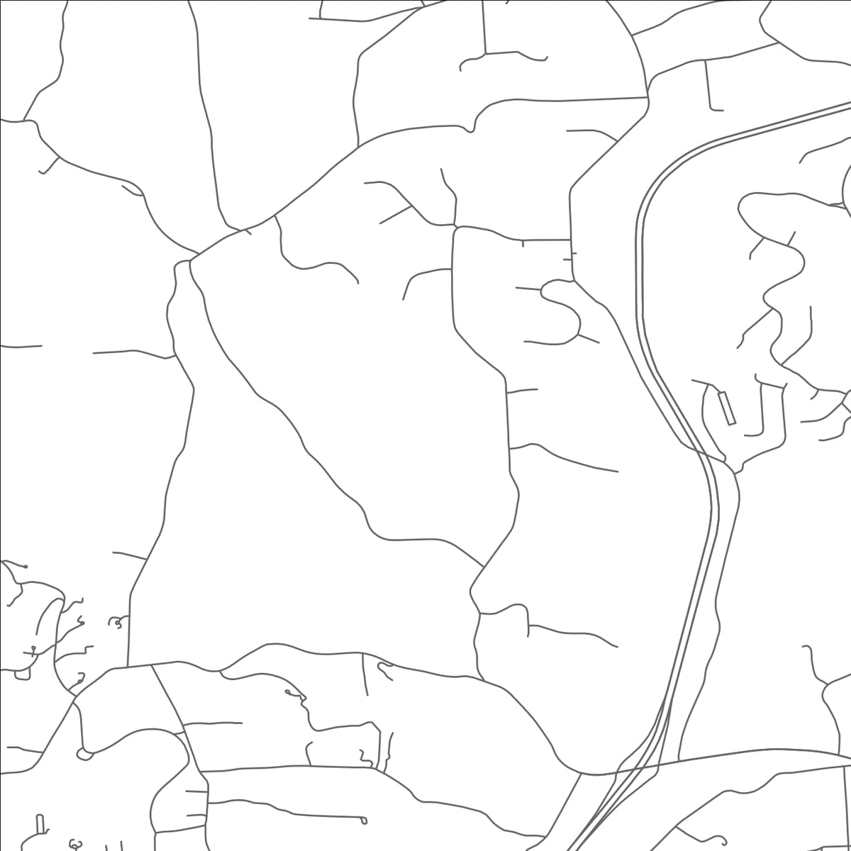 ROAD MAP OF SEWICKLEY HILLS, PENNSYLVANIA BY MAPBAKES