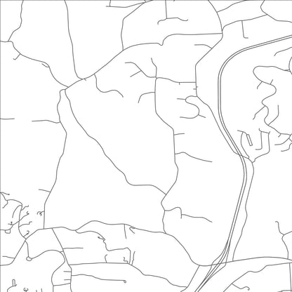 ROAD MAP OF SEWICKLEY HILLS, PENNSYLVANIA BY MAPBAKES