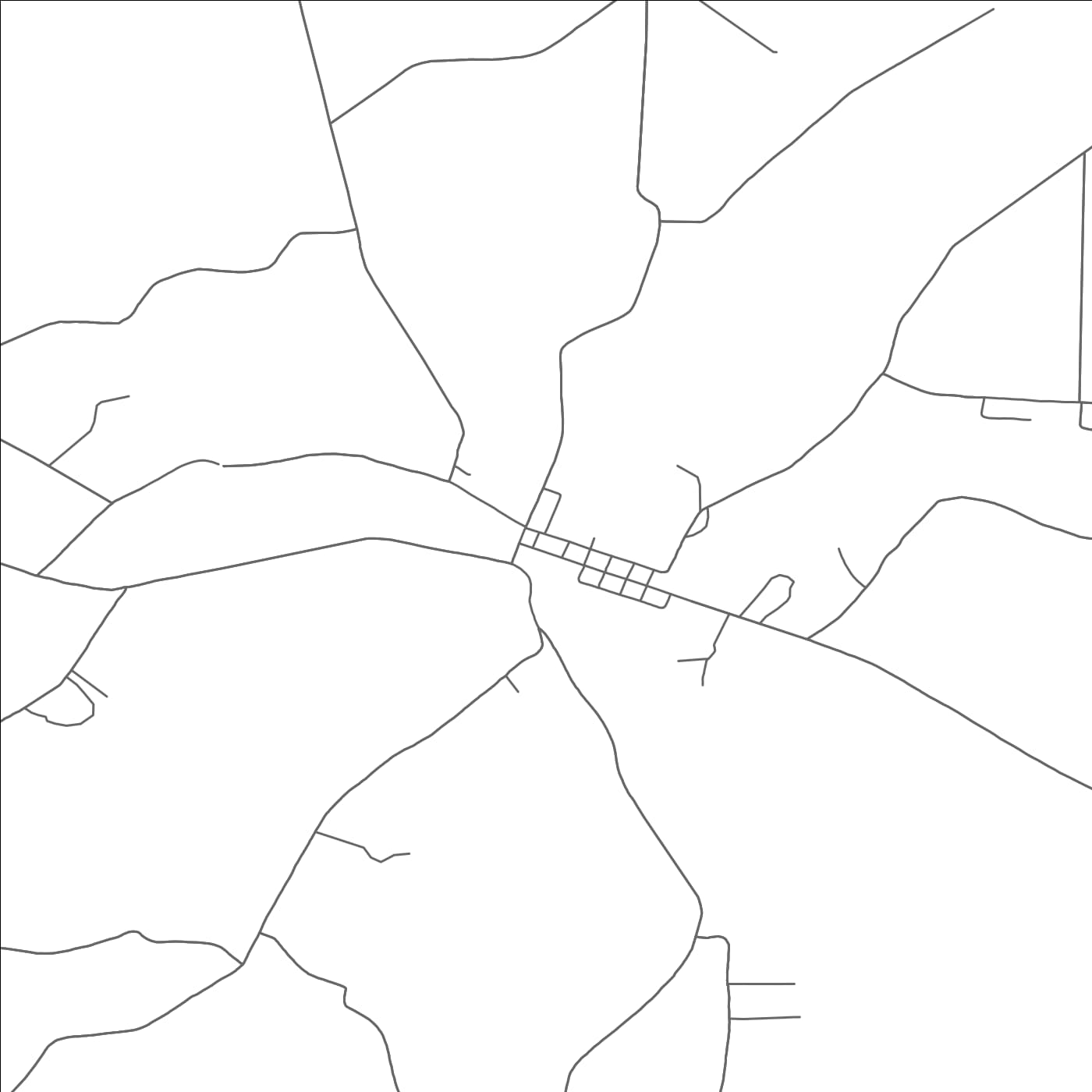 ROAD MAP OF SHANKSVILLE, PENNSYLVANIA BY MAPBAKES