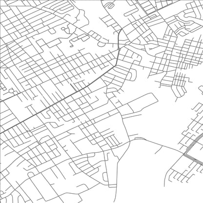 ROAD MAP OF SHARON HILL, PENNSYLVANIA BY MAPBAKES