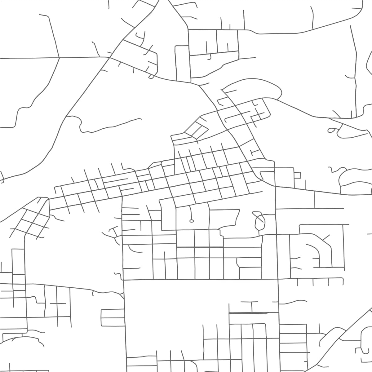 ROAD MAP OF SHARPSVILLE, PENNSYLVANIA BY MAPBAKES