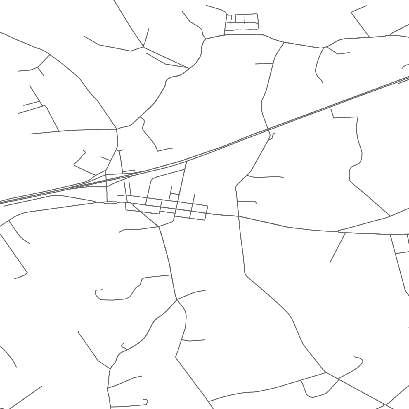 ROAD MAP OF SHARTLESVILLE, PENNSYLVANIA BY MAPBAKES