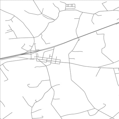 ROAD MAP OF SHARTLESVILLE, PENNSYLVANIA BY MAPBAKES