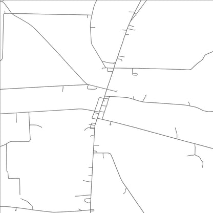 ROAD MAP OF SHEAKLEYVILLE, PENNSYLVANIA BY MAPBAKES