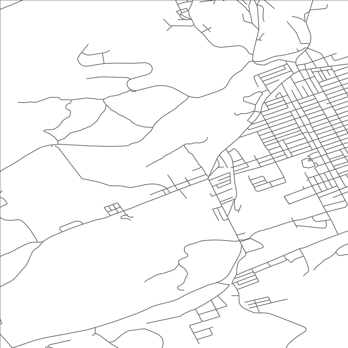 ROAD MAP OF SHEATOWN, PENNSYLVANIA BY MAPBAKES