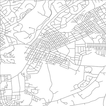 ROAD MAP OF SHILLINGTON, PENNSYLVANIA BY MAPBAKES