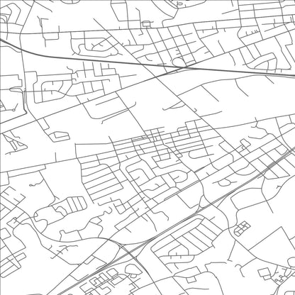 ROAD MAP OF SHIREMANSTOWN, PENNSYLVANIA BY MAPBAKES