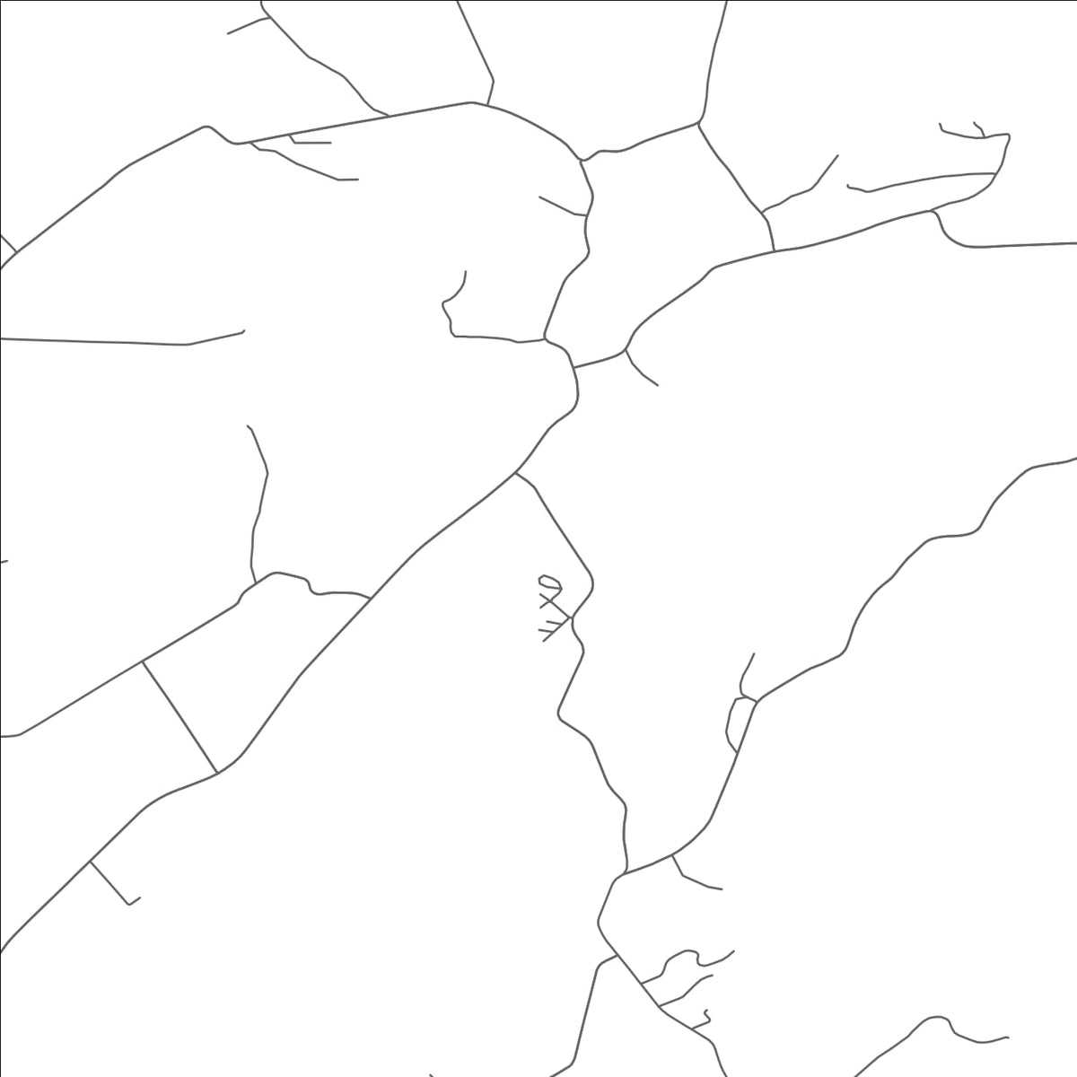 ROAD MAP OF SIGLERVILLE, PENNSYLVANIA BY MAPBAKES