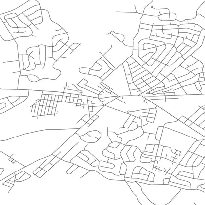 ROAD MAP OF SINKING SPRING, PENNSYLVANIA BY MAPBAKES