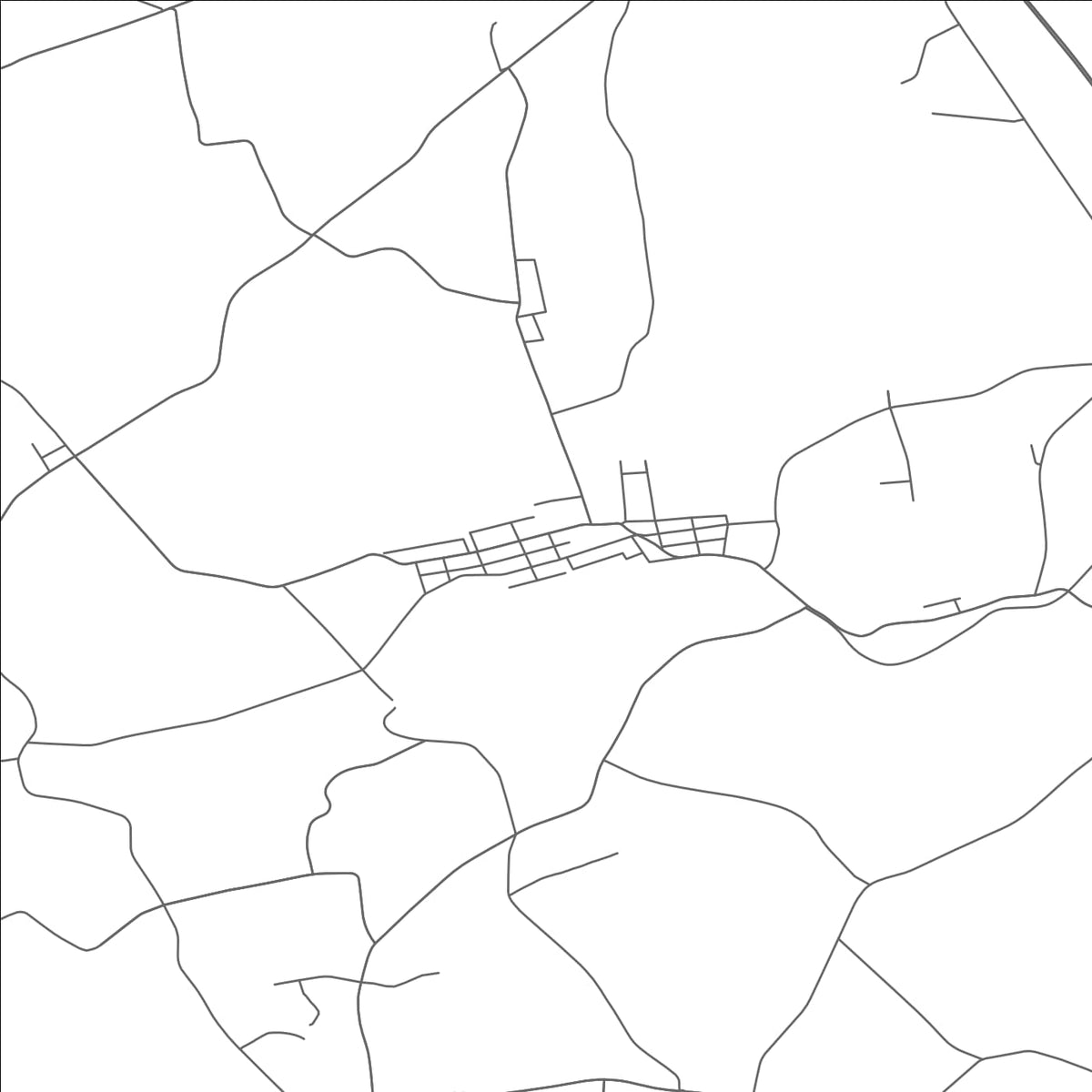 ROAD MAP OF SLATEDALE, PENNSYLVANIA BY MAPBAKES