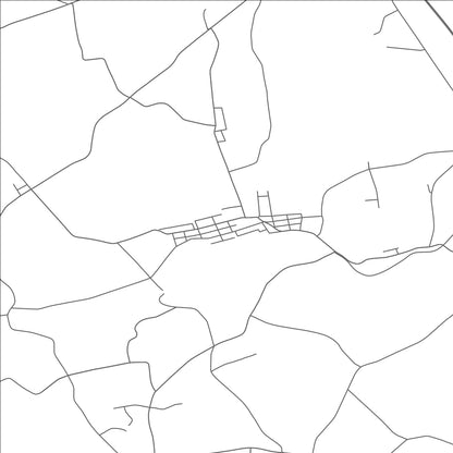 ROAD MAP OF SLATEDALE, PENNSYLVANIA BY MAPBAKES