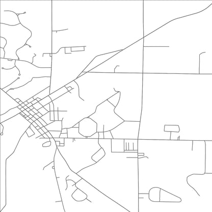 ROAD MAP OF SLIPPERY ROCK UNIVERSITY, PENNSYLVANIA BY MAPBAKES