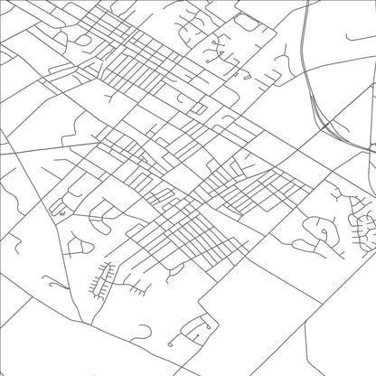 ROAD MAP OF SOUDERTON, PENNSYLVANIA BY MAPBAKES