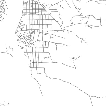 ROAD MAP OF SOUTH CONNELLSVILLE, PENNSYLVANIA BY MAPBAKES