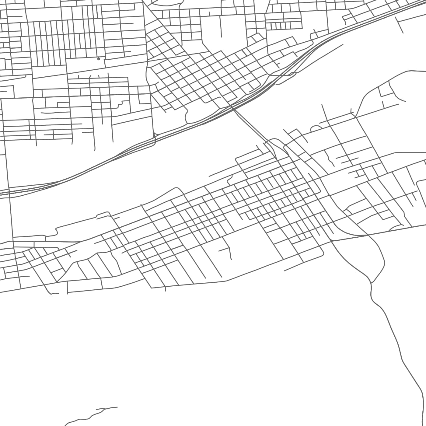 ROAD MAP OF SOUTH WILLIAMSPORT, PENNSYLVANIA BY MAPBAKES