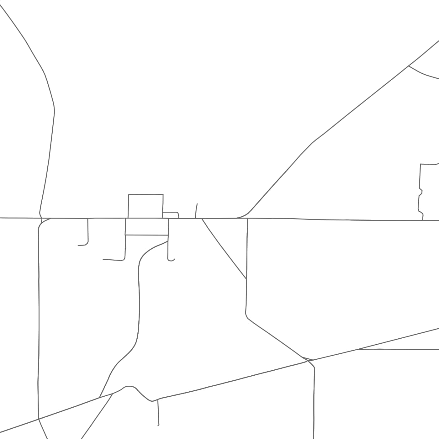 ROAD MAP OF SPARTANSBURG, PENNSYLVANIA BY MAPBAKES