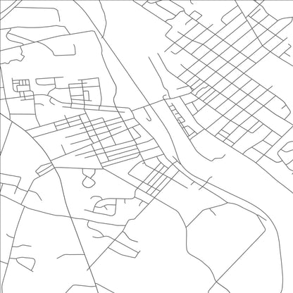 ROAD MAP OF SPRING CITY, PENNSYLVANIA BY MAPBAKES