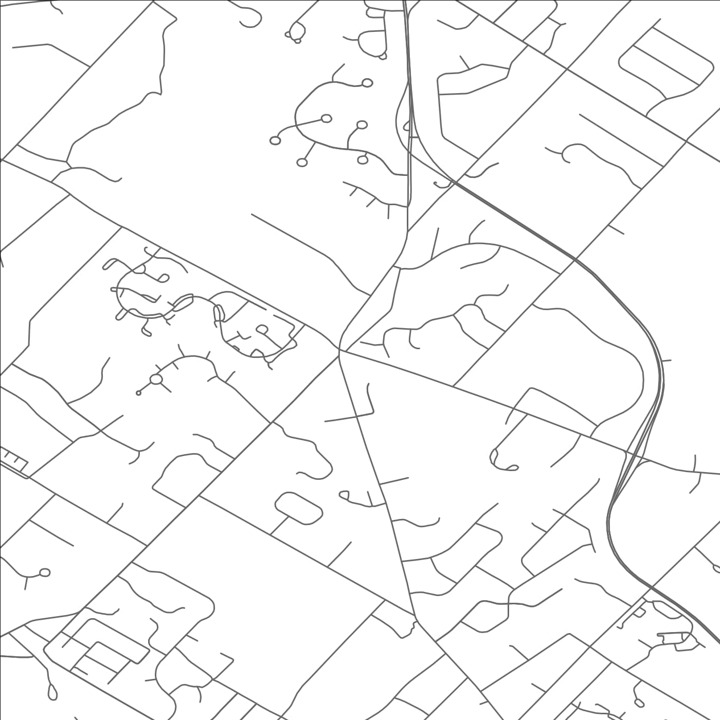 ROAD MAP OF SPRING HOUSE, PENNSYLVANIA BY MAPBAKES