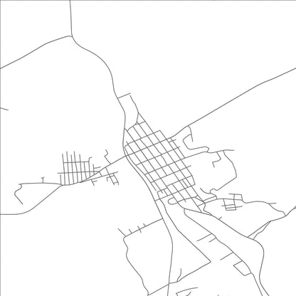 ROAD MAP OF ST. CLAIR, PENNSYLVANIA BY MAPBAKES