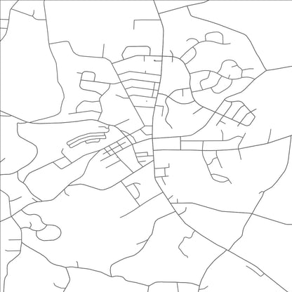 ROAD MAP OF STEWARTSTOWN, PENNSYLVANIA BY MAPBAKES