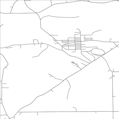 ROAD MAP OF STONEBORO, PENNSYLVANIA BY MAPBAKES