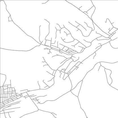 ROAD MAP OF STURGEON, PENNSYLVANIA BY MAPBAKES