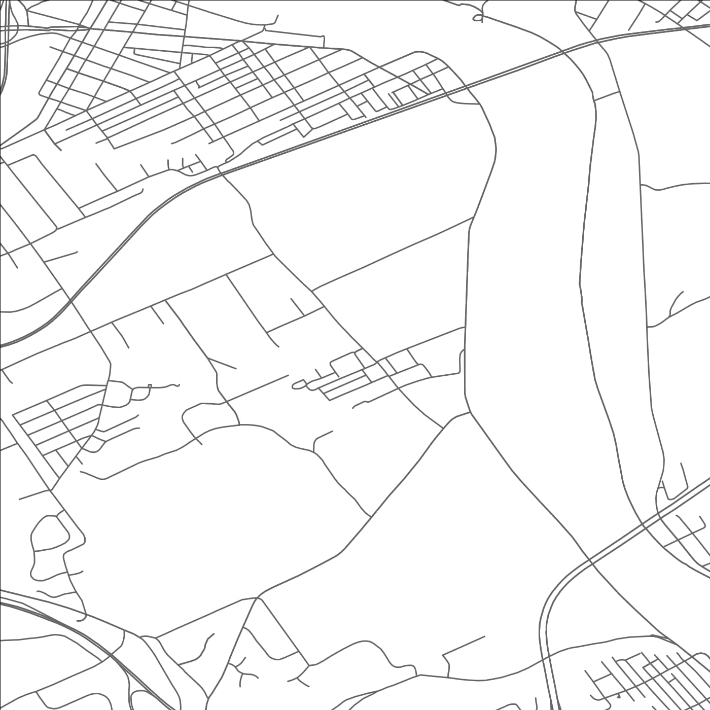 ROAD MAP OF SWEDELAND, PENNSYLVANIA BY MAPBAKES