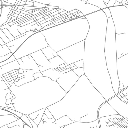 ROAD MAP OF SWEDELAND, PENNSYLVANIA BY MAPBAKES