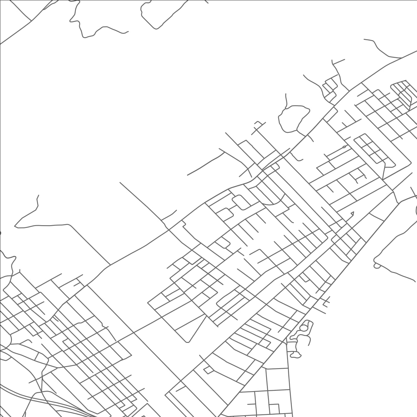 ROAD MAP OF SWOYERSVILLE, PENNSYLVANIA BY MAPBAKES