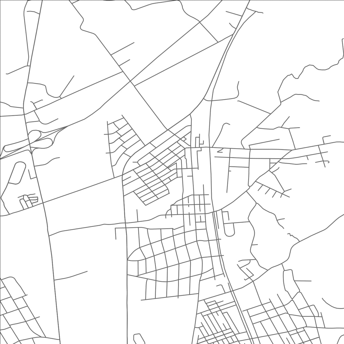 ROAD MAP OF TEMPLE, PENNSYLVANIA BY MAPBAKES