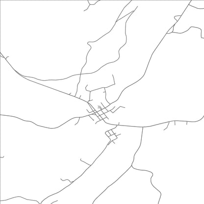 ROAD MAP OF THREE SPRINGS, PENNSYLVANIA BY MAPBAKES