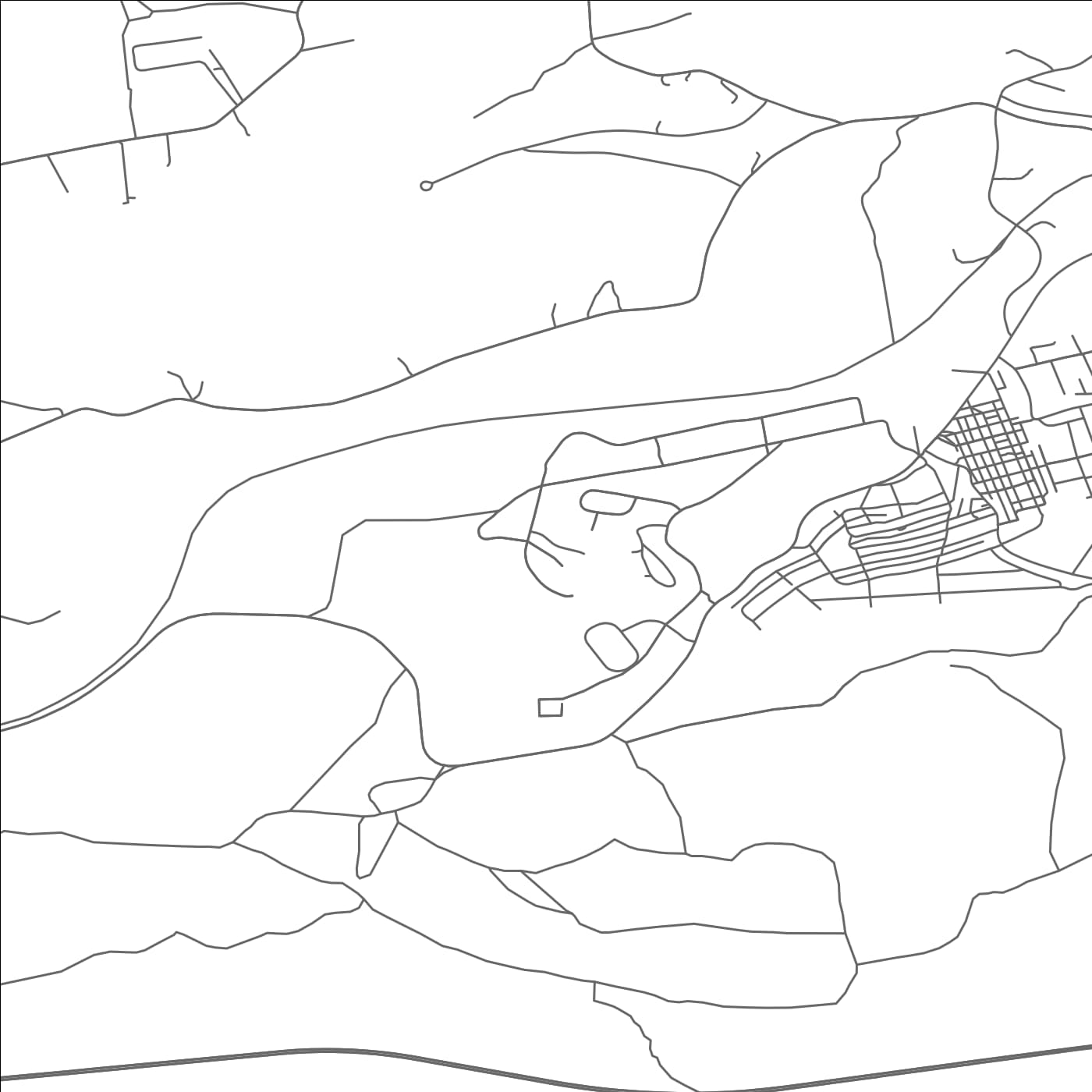 ROAD MAP OF TIMBER HILLS, PENNSYLVANIA BY MAPBAKES