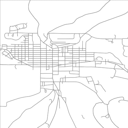 ROAD MAP OF TITUSVILLE, PENNSYLVANIA BY MAPBAKES