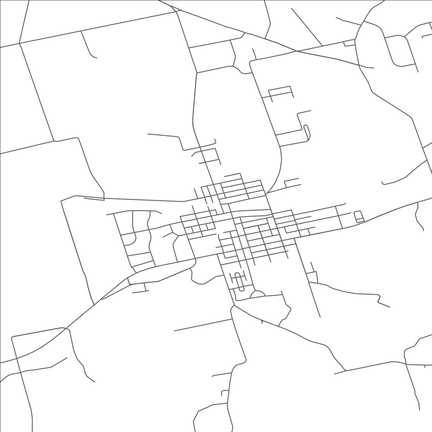 ROAD MAP OF TOPTON, PENNSYLVANIA BY MAPBAKES