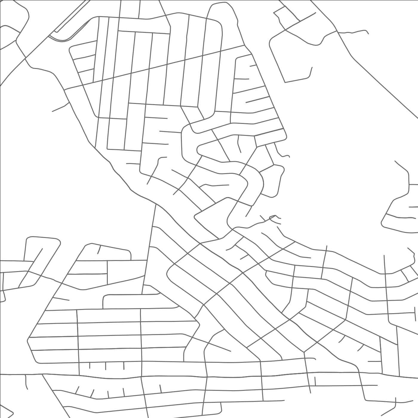 ROAD MAP OF TOWAMENSING TRAILS, PENNSYLVANIA BY MAPBAKES