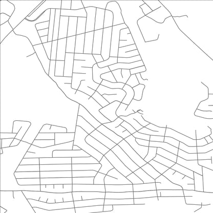 ROAD MAP OF TOWAMENSING TRAILS, PENNSYLVANIA BY MAPBAKES