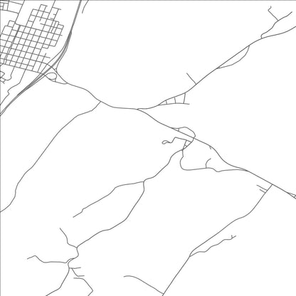 ROAD MAP OF TYRONE FORGE, PENNSYLVANIA BY MAPBAKES