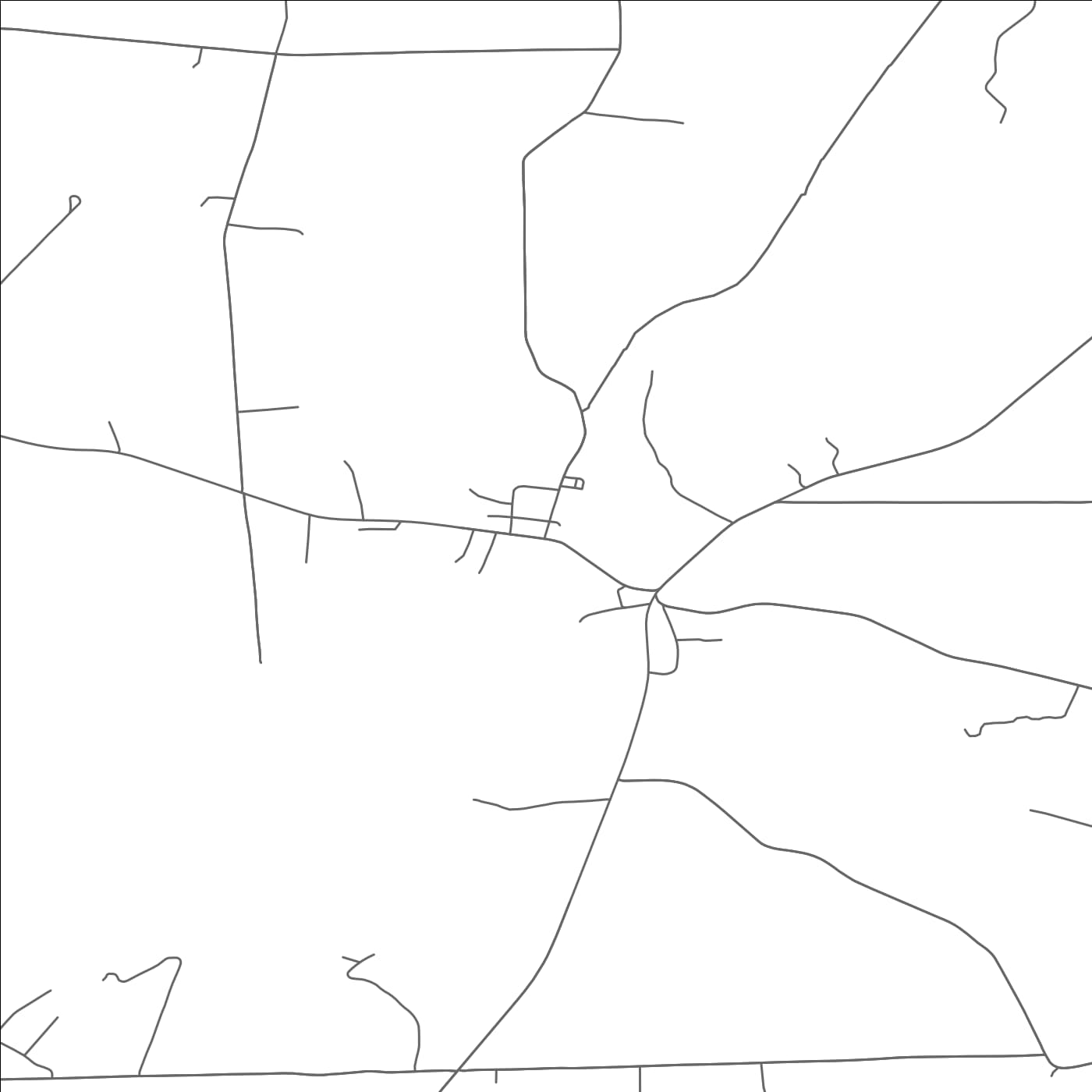 ROAD MAP OF VOLANT, PENNSYLVANIA BY MAPBAKES