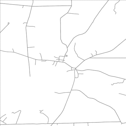 ROAD MAP OF VOLANT, PENNSYLVANIA BY MAPBAKES