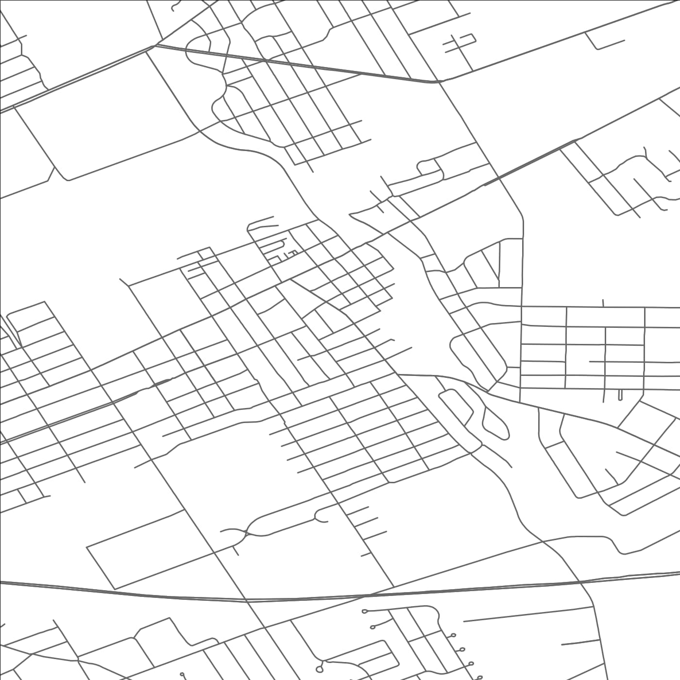 ROAD MAP OF WESLEYVILLE, PENNSYLVANIA BY MAPBAKES