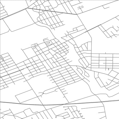 ROAD MAP OF WESLEYVILLE, PENNSYLVANIA BY MAPBAKES