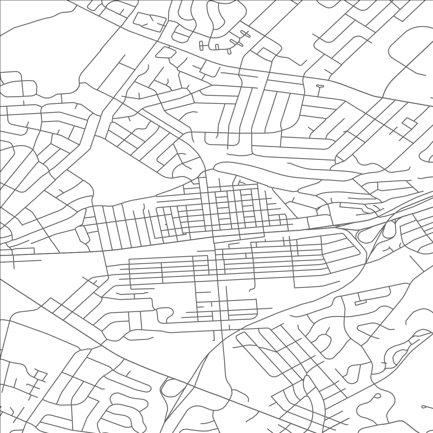 ROAD MAP OF WEST LAWN, PENNSYLVANIA BY MAPBAKES