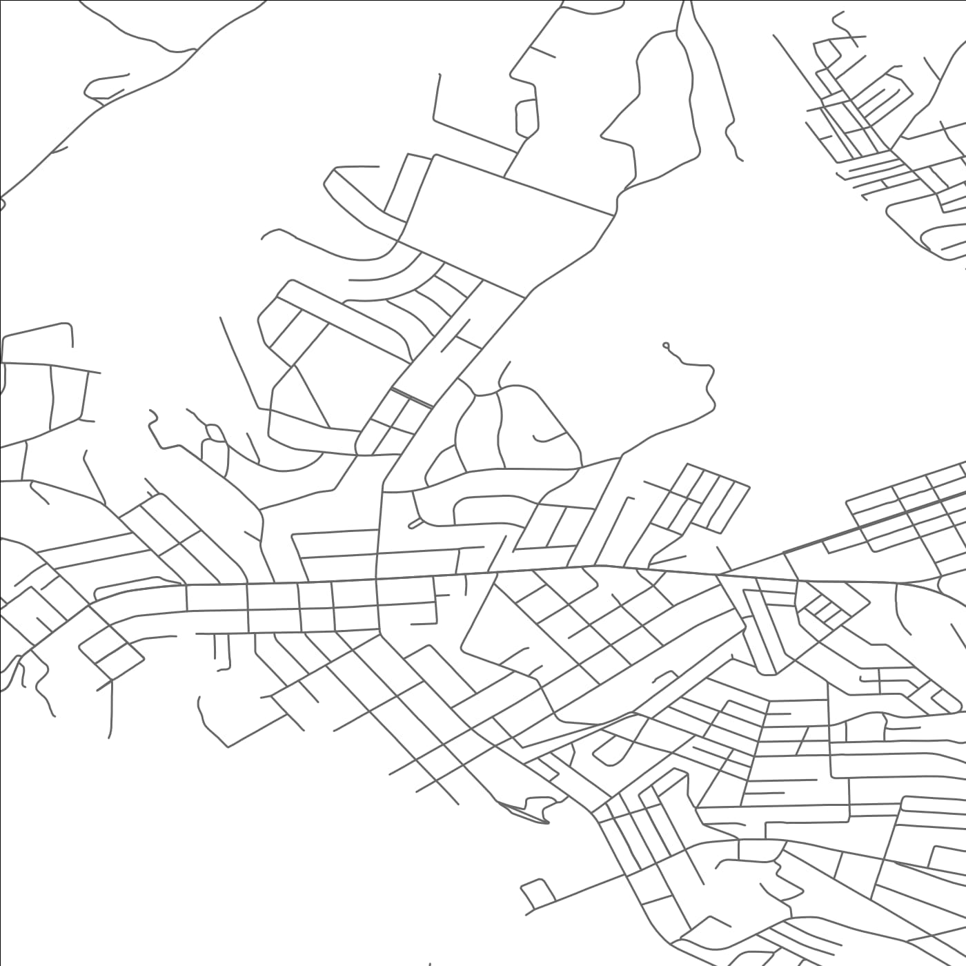 ROAD MAP OF WESTMONT, PENNSYLVANIA BY MAPBAKES