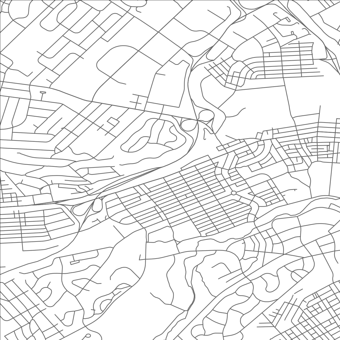 ROAD MAP OF WYOMISSING, PENNSYLVANIA BY MAPBAKES