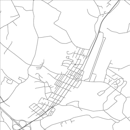 ROAD MAP OF YOUNGWOOD, PENNSYLVANIA BY MAPBAKES