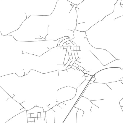 ROAD MAP OF YUKON, PENNSYLVANIA BY MAPBAKES