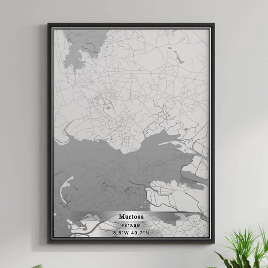 ROAD MAP OF MURTOSA, PORTUGAL BY MAPBAKES