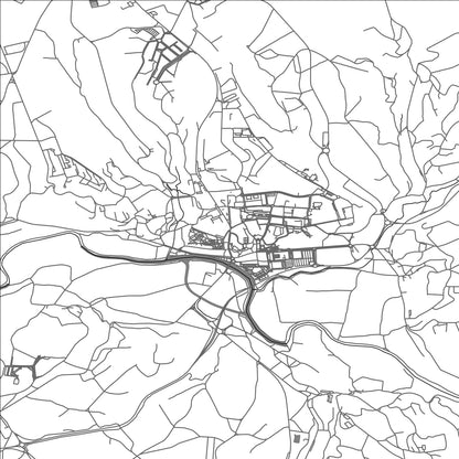 ROAD MAP OF AGUEDA, PORTUGAL BY MAPBAKES