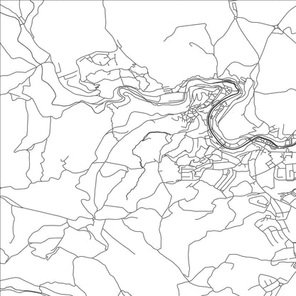 ROAD MAP OF ALENQUER, PORTUGAL BY MAPBAKES